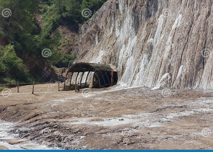 Cardona Salt Mountain Cultural Park Cardona salt mine stock image. Image of mountain, spain - 215093405 photo