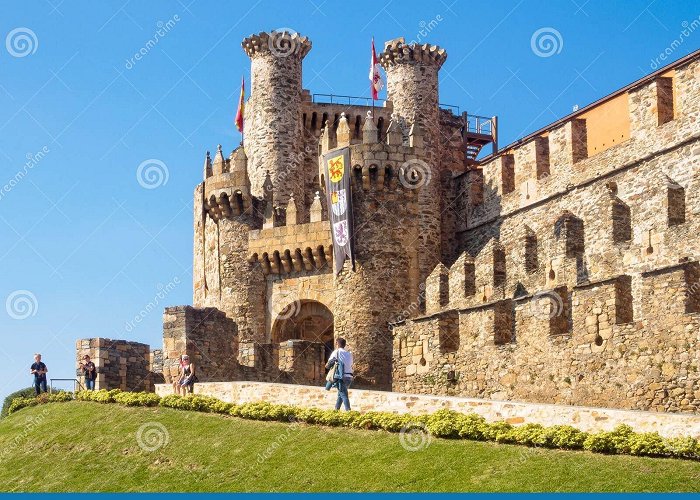 Castillo de los Templarios Templar Castle - Ponferrada Editorial Stock Image - Image of ... photo