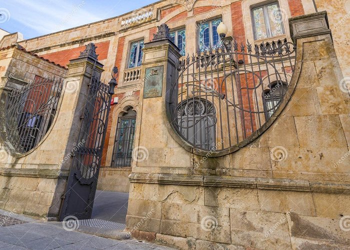 Art Deco & Art Nouveau Museum The Main Entrance of the Art Nouveau and Art Deco Museum in ... photo