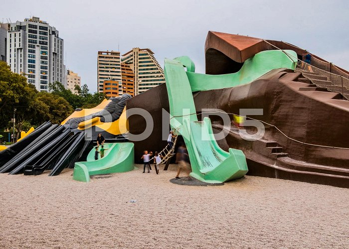 Gulliver Park Gulliver in Valencia (Spain) | Stock Video | Pond5 photo