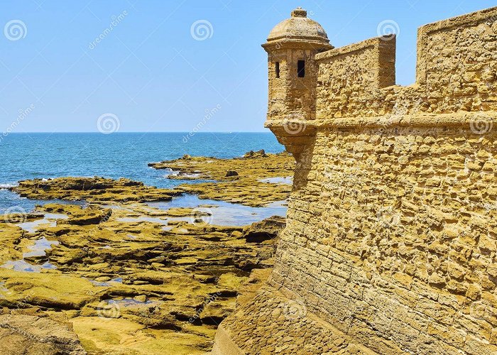 San Sebastian Castle San Sebastian Castle, a Fortress in La Caleta Island. Cadiz, Spain ... photo