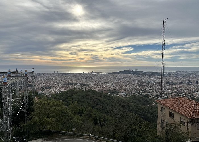 Tibidabo The view of Tibidabo, Barcelona : r/pics photo