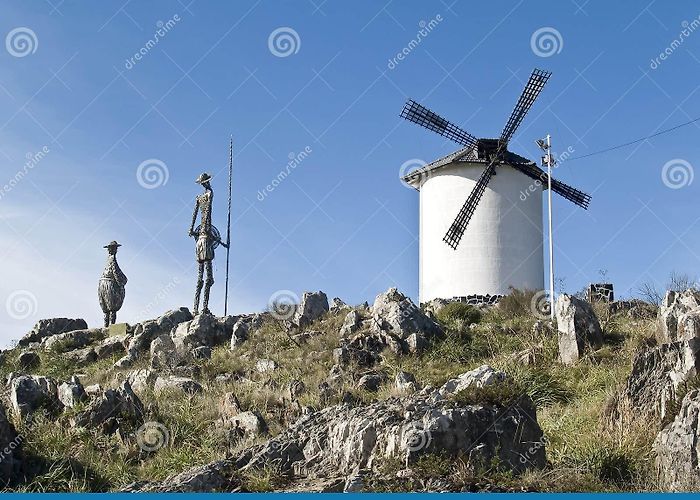 Don Quixote's Monument Monument To Don Quixote De La Mancha Stock Image - Image of ... photo