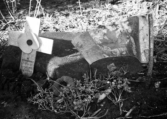 Essex Farm Cemetery Site 93: Ypres' Essex Farm Cemetery – stone and dust photo