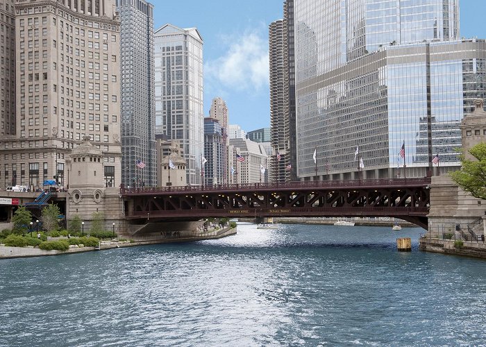 Michigan Avenue Michigan Avenue Bridge (DuSable Bridge) | Buildings of Chicago ... photo