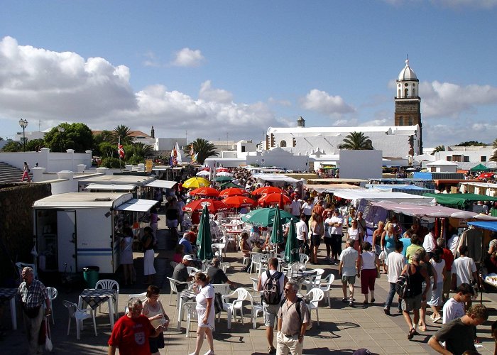 Teguise Market Sunday at the Teguise street market (departure from Costa Teguise ... photo