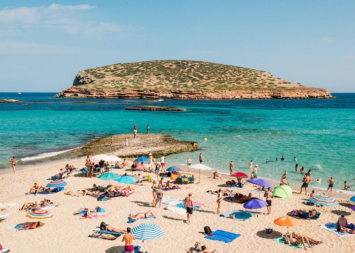 Cala Conta Beach Cala Comte Beach in Ibiza - Travel Spain photo