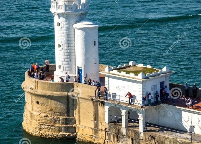 Puerto de Bilbao Lighthouse Near New Port at Bilbao, Spain Editorial Stock Photo ... photo