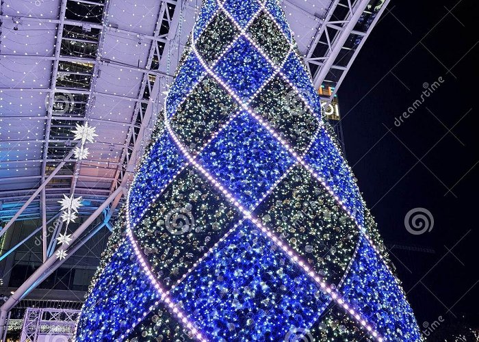 Hakata Station Big Christmas Tree in Front of Hakata Station Editorial Stock ... photo