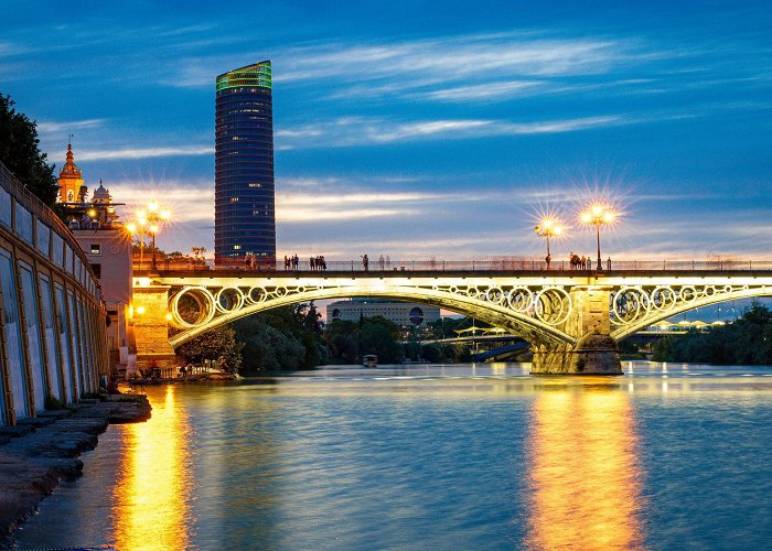 Triana Bridge - Isabel II Bridge Triana Bridge Seville - Isabel II Bridge Sevilla - Visit-Seville.com photo