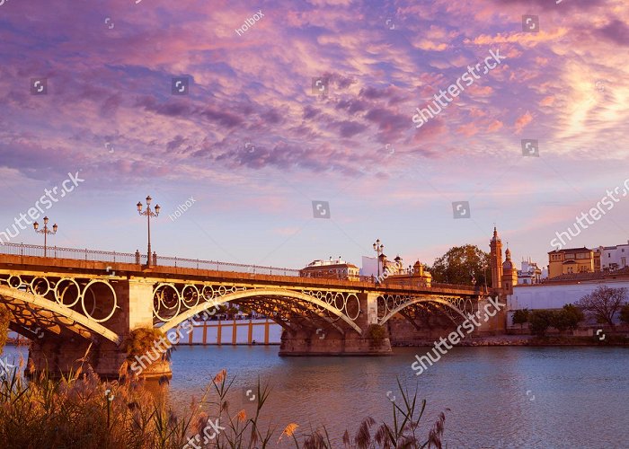 Triana Bridge - Isabel II Bridge Isabel Ii Bridge Photos and Images & Pictures | Shutterstock photo