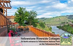 Yellowstone Riverside Cottages การ์ดีเนอร์ Exterior photo