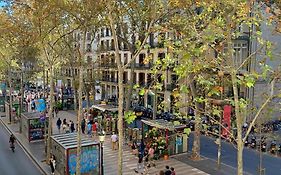 Hostal Parisien Las Ramblas Hotel บาร์เซโลนา Exterior photo