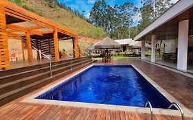 Sitio Cinco Folhas, Recanto Com Vista Pra Montanha Villa มาเรเชล ฟลอริอาโน Exterior photo