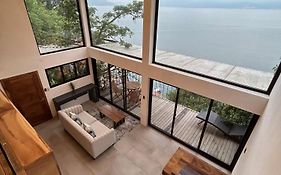 Atitlan Sunset Lodge ซานตาครูซลาลากูนา Exterior photo