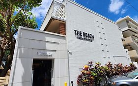 The Beach Waikiki Boutique Hostel โฮโนลูลู Exterior photo