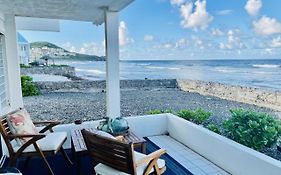 Ocean Oasis Cozy Beachfront Getaway Apartment คริสเตียนสเต็ด Exterior photo