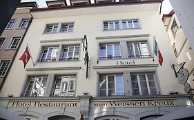 บูทิก โฮเต็ล ไวส์เซส ครอยซ์ - โรงแรมสำหรับผู้ใหญ่เท่านั้น Lucerne Exterior photo