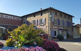 Hotel De La Place Loyettes Exterior photo