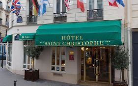 Hotel Saint Christophe ปารีส Exterior photo