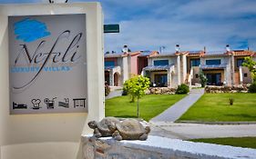 Nefeli Villas And Suites เนอา สกีโอนี Exterior photo