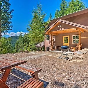 Private Leavenworth Cabin With Mtn Views And Fire Pit Villa Exterior photo