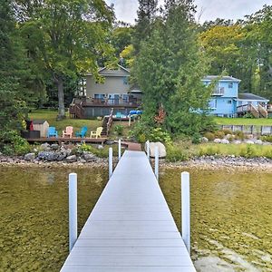 Gorgeous 3-Season Lakefront Escape With Private Dock อินเดียนริเวอร์ Exterior photo