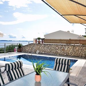 Corfu Sea View Villa - Cleo บาร์บาตี Exterior photo