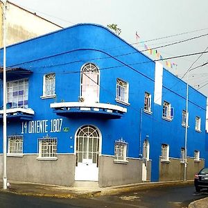 Hostal Azul Puebla Barrio El Alto Hotel Exterior photo