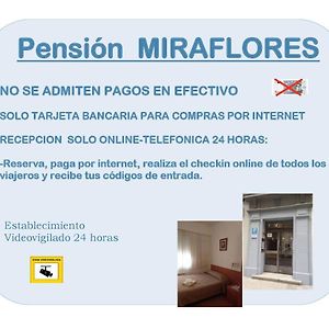 Pension Miraflores ซาราโกซา Exterior photo