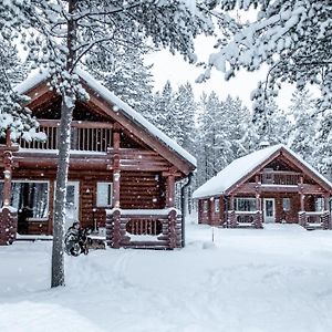 Lampiranta Log Cabin Villa โฮสซา Exterior photo