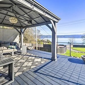 Puget Sound Cabin With Hot Tub And Water Views! Villa เบรเมอร์ตัน Exterior photo