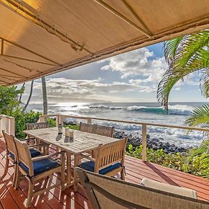 Waimea Bay Shoreline House Villa ฮาเลวา Exterior photo