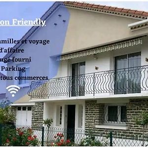 -Comme A La Maison- Jardin, Veranda, Ideal Familles Et Business Villa นีออร์ Exterior photo