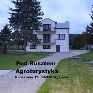 Pod Rusztem Agroturystyka Apartment วิโซวา-ซโตรจ Exterior photo