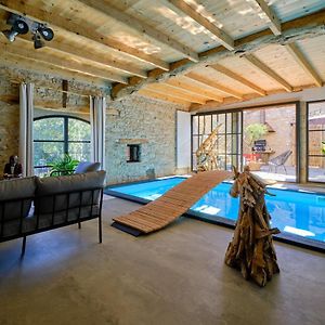 Loft Industriel Prive Climatise Piscine Interieure Terrasse Spa Et Jardin Villa Alzonne Exterior photo