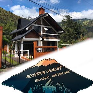Mountain Chalet - Tungurahua Hot Springs/Aguas Termales Villa บาญอส Exterior photo