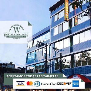 Hostal R. Williams Hotel ปวยร์โตฟรานซิสโก เด โอเรยานา Exterior photo