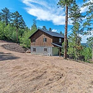 High Mountain Rustic Cabin Hot Tub Game Loft Villa Lead Exterior photo