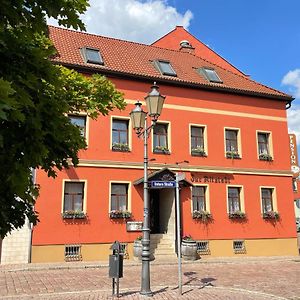 "Zur Altstadt - Am Fusse Der Osterburg" Gaststaette, Pension, Fewo Hotel Weida Exterior photo