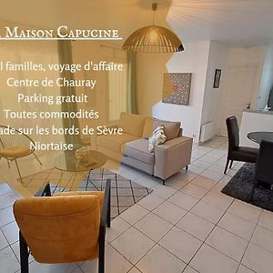 - Maison Capucine- Proche Centre D'Affaire Chauray, Jardin, Parking, Wifi Et Netflix, Ideal Voyage D'Affaire, Familles, Ou Simple Escapade Villa Exterior photo