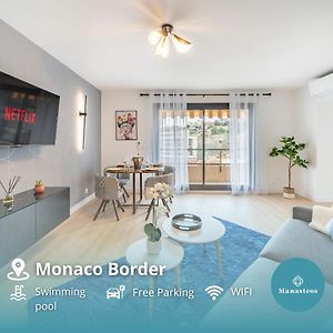 5Mn Monaco - Vue Mer - Parking - Piscine - Bb Apartment โบโซเลย Exterior photo