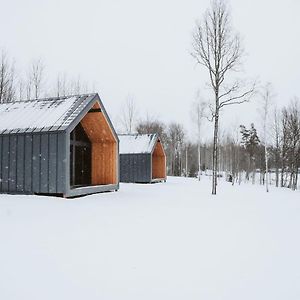 Sniegi Design Cabin With Sauna Villa มาโดนา Exterior photo