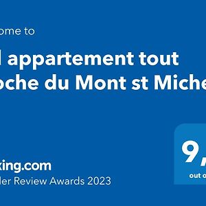 Bel Appartement Tout Proche Du Mont St Michel ปงตอร์ซง Exterior photo