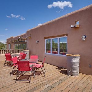 Casa Al Reves Pueblo-Style House With Views! Villa ซานตาเฟ Exterior photo