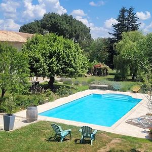 Au Do'Mayne Des Bouilles - Spa & Piscine Bed & Breakfast Lussac  Exterior photo