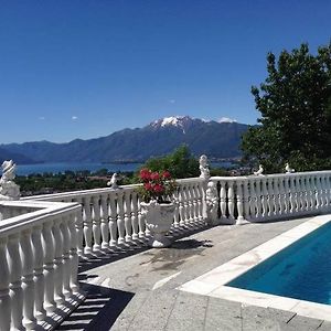 Dream Holiday House With A Fantastic View Of Lake Maggiore And The Pool Villa กอร์โดลา Exterior photo