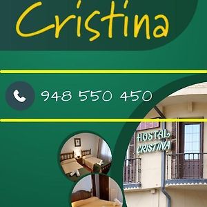 Hostal Cristina Hotel เอสเตลลา Exterior photo