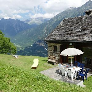 Holiday Home Rustico Tecc Du Martin By Interhome Leontica Exterior photo