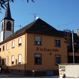 Hotel Restaurant A La Croix D'Or Sessenheim Exterior photo